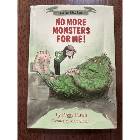 Other - No More Monsters for Me (I Can Read Books (Harper Hardcover)) FIRST edition; DJ
